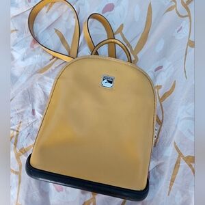 Dooney&Bourke yellow backpack